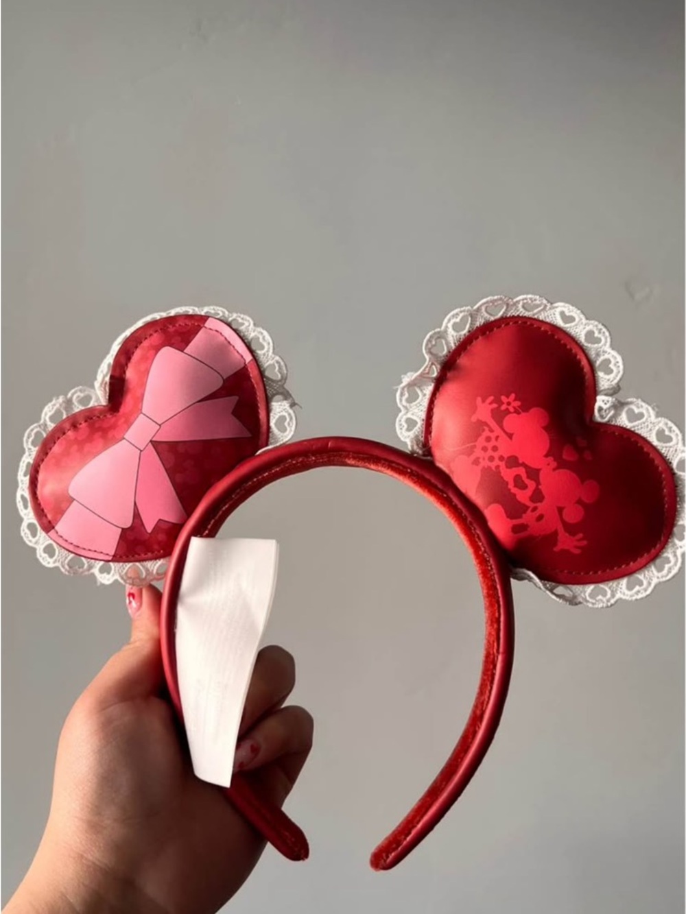 Loungefly Disney™ Minnie Mouse Valentine's Day Hearts Iconic Ears Headband